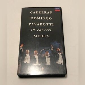 Carreras Domingo Pavarotti in Concert VHS